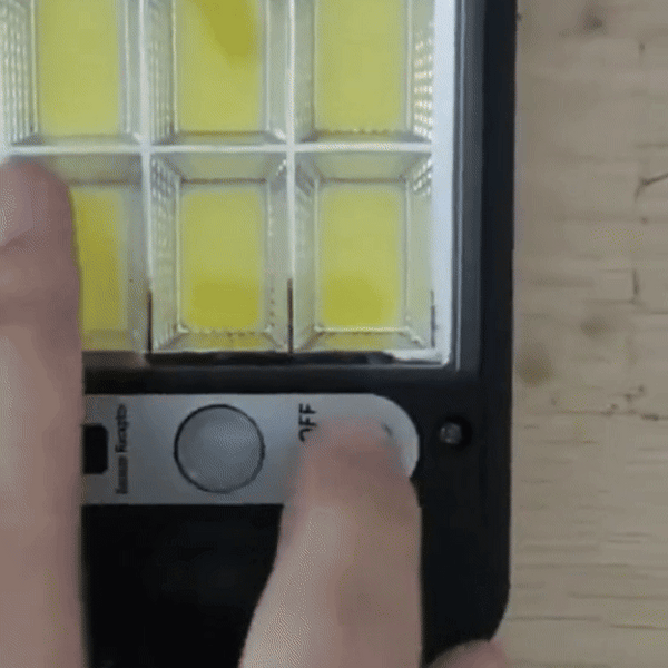 Luz Solar Exterior Inteligente