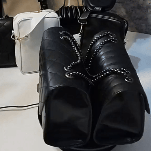 Bolso Cruzado Cuero Elegante