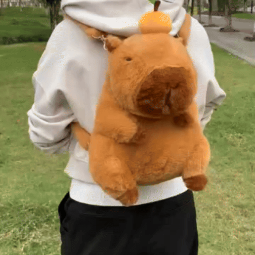 Mochila Capibara Kawaii