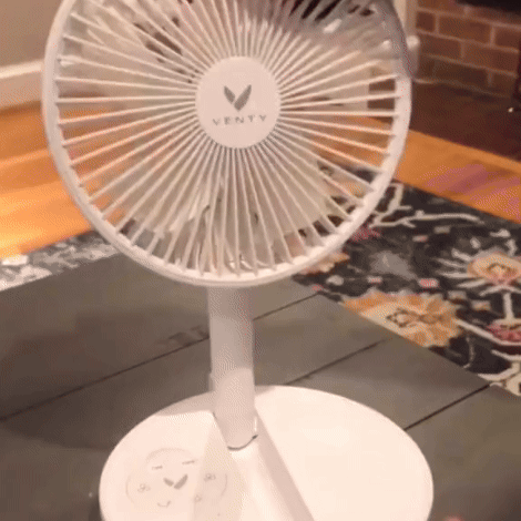 Mini Ventilador Plegable Portátil Verde