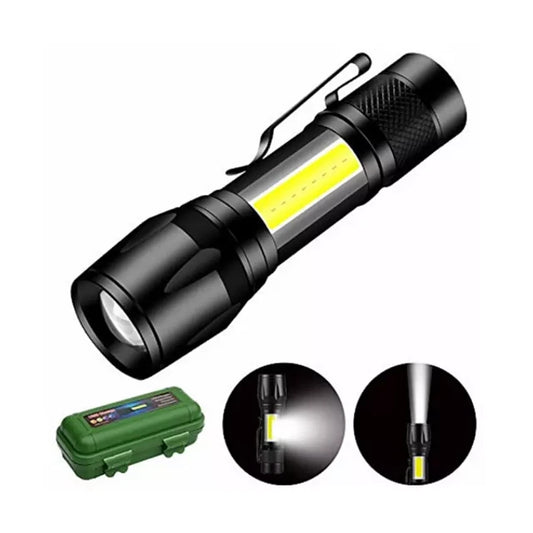 Linterna Militar Recargable Mini y Resistente