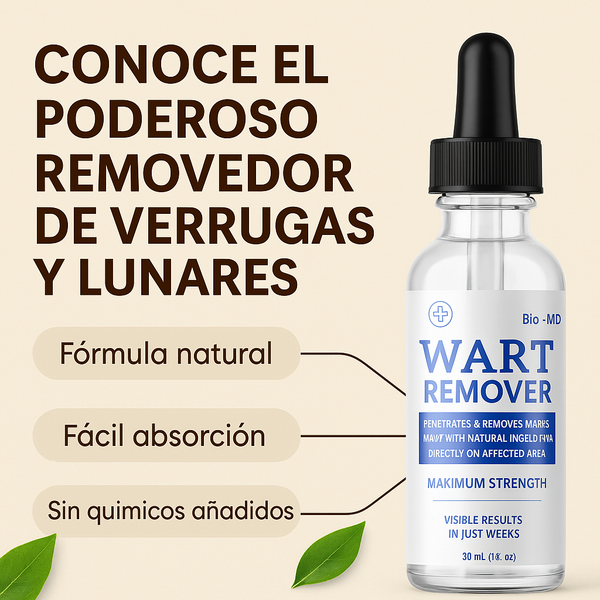 Spray Mágico para Verrugas