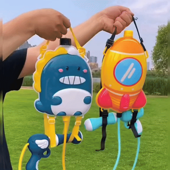 Mochila Disparadora de Agua Divertida