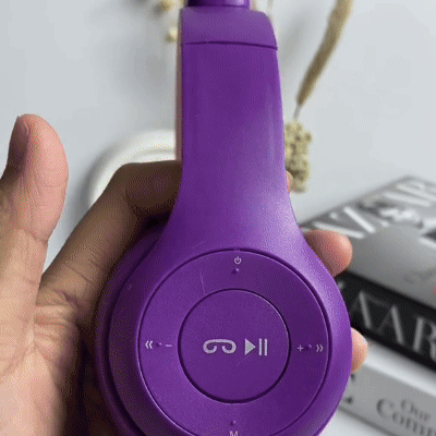 Auriculares Divertidos con Orejas de Gato