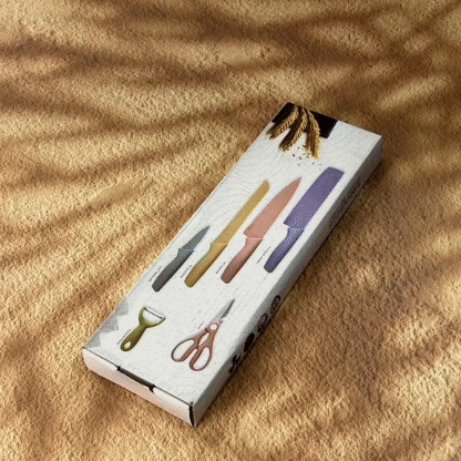 Juego de Cuchillos de Cocina Coloridos