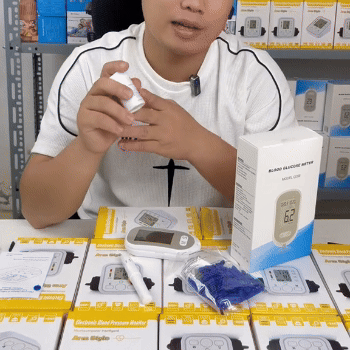 Medgears Monitor de Glucosa Inteligente