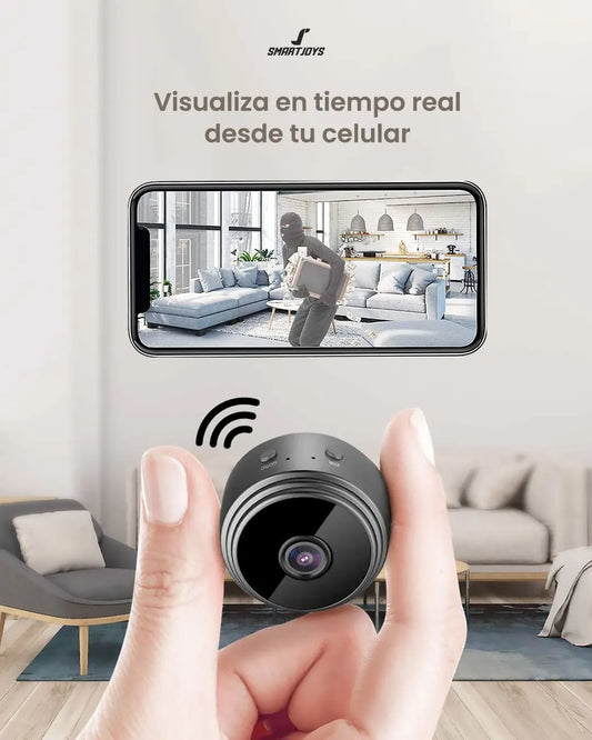 Cámara de Vigilancia Portátil Wi-Fi HD