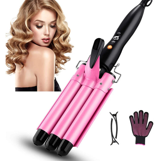 Rizador Triple de Cabello
