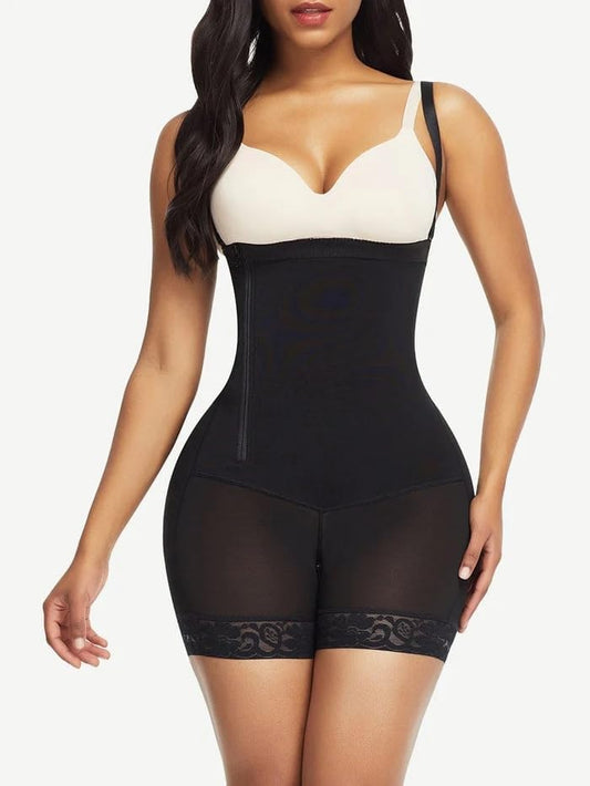 Faja Short Con Tirantes Moldea Cuerpo