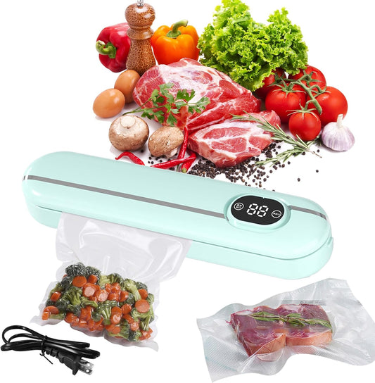Sellador de Bolsas Portátil Verde