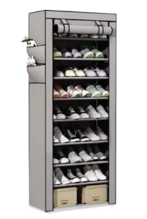 Organizador De Zapatos En Tela 9 Pisos